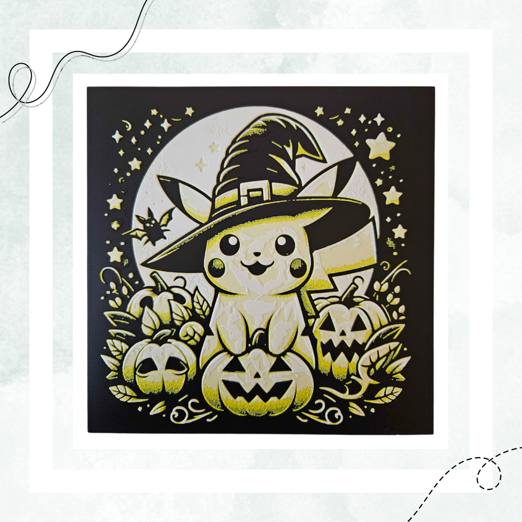 Cadre - Pikachu Sorcier