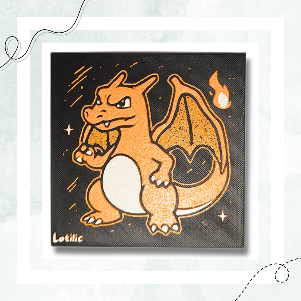 Mini Cadre - Dracaufeu