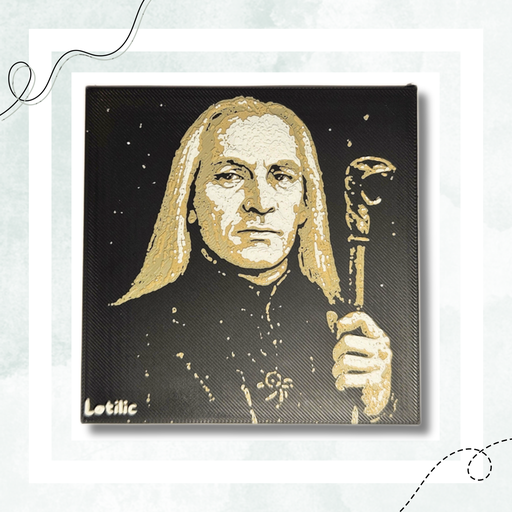 Mini Cadre - Lucius Malefoy