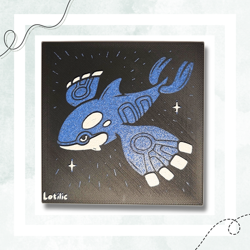 Mini Cadre - Kyogre
